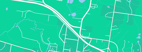 Map showing the location of Reading Matters in Kyneton, VIC 3444