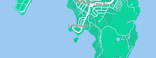 Map showing the location of La Perouse in La Perouse, NSW 2036