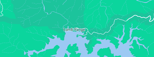 Map showing the location of Little Mulgrave National Park in Lamb Range, QLD 4870