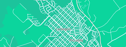 Map showing the location of Bright Edge Painting in Lamington, WA 6430