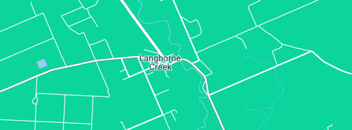 Map showing the location of Lakes Flora in Langhorne Creek, SA 5255
