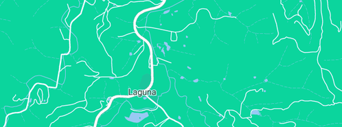 Map showing the location of Galbraith Ian in Laguna, NSW 2325