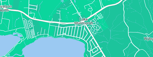 Map showing the location of Residential Builder Northern Beaches in Lake Munmorah, NSW 2259
