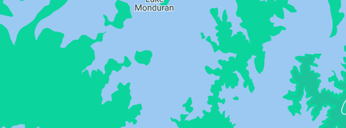 Map showing the location of Monduran Boat Ramp in Lake Monduran, QLD 4671