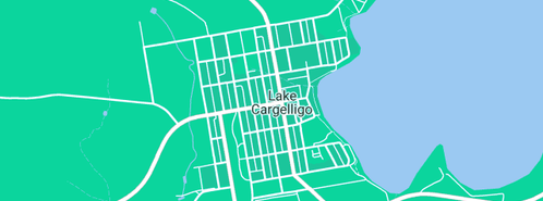 Map showing the location of Aubrey M E & L F in Lake Cargelligo, NSW 2672