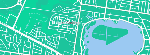 Map showing the location of EP Rehab in Lake Gardens, VIC 3355