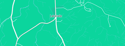 Map showing the location of . Southland Alpacas in Laravale, QLD 4285