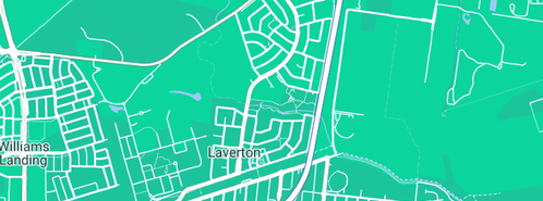 Map showing the location of Rubble & Riches Market in Laverton, VIC 3028