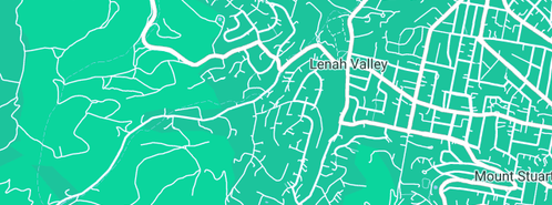 Map showing the location of Brett in Lenah Valley, TAS 7008