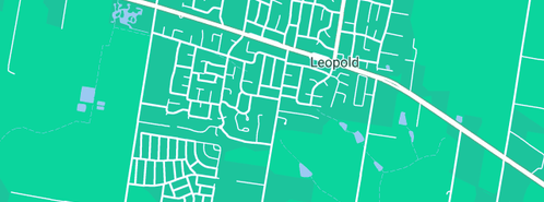 Map showing the location of Bay City Property Maintenance in Leopold, VIC 3224