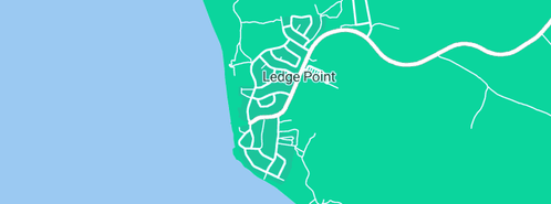 Map showing the location of Ledge Point Transport in Ledge Point, WA 6043