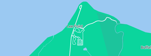 Map showing the location of Country Solar NT in Lee Point, NT 810
