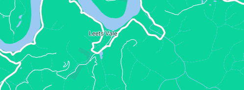Map showing the location of Berry Hill in Leets Vale, NSW 2775