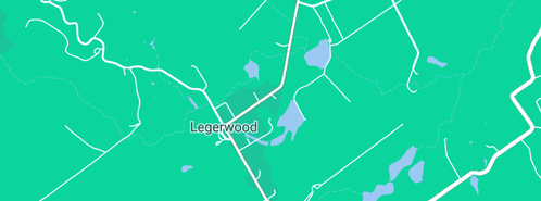 Map showing the location of Carrasbrook House Dog & Cat Retreat in Legerwood, TAS 7263