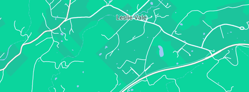 Map showing the location of Greenhill Nursery in Leslie Vale, TAS 7054