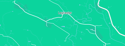 Map showing the location of Nick Lainchbury Tiling in Leycester, NSW 2480