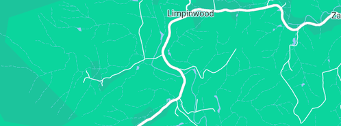Map showing the location of Millholme Orchards in Limpinwood, NSW 2484