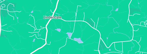 Map showing the location of GJ Lane Fabrications in Lindendale, NSW 2480