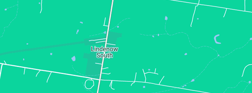 Map showing the location of Duffy J F in Lindenow South, VIC 3875