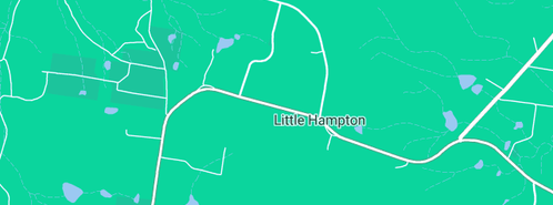 Map showing the location of Trentham Gas in Little Hampton, VIC 3458
