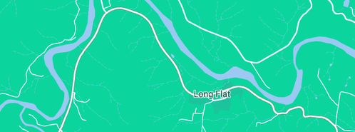 Map showing the location of Long Flat School in Long Flat, NSW 2446