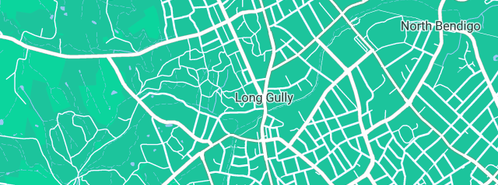 Map showing the location of Bendigo Blinds in Long Gully, VIC 3550