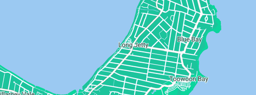 Map showing the location of The Rust And Smash Shop in Long Jetty, NSW 2261