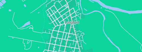 Map showing the location of All Weed Solutions in Longford, TAS 7301
