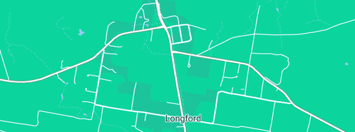 Map showing the location of Tidy Toes in Longford, VIC 3851