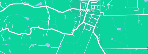 Map showing the location of Hawke T H in Lobethal, SA 5241