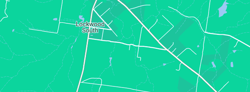Map showing the location of Jim's Skip Bins - Bendigo in Lockwood South, VIC 3551