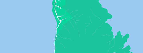 Map showing the location of Ocean View Apartments in Lord Howe Island, NSW 2898