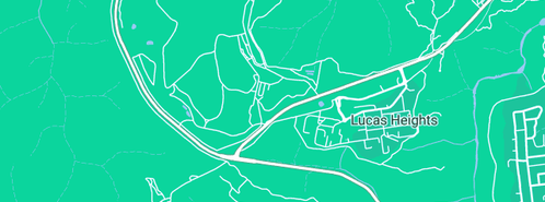 Map showing the location of AMENTUM SCIENTIFIC in Lucas Heights, NSW 2234