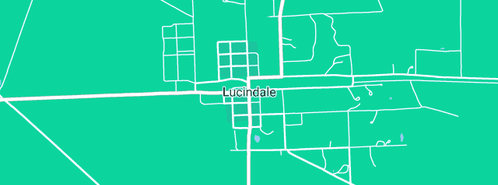 Map showing the location of Gum Avenue Service Centre in Lucindale, SA 5272