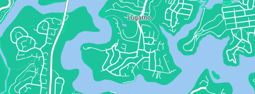 Map showing the location of Touch-Up King in Lugarno, NSW 2210