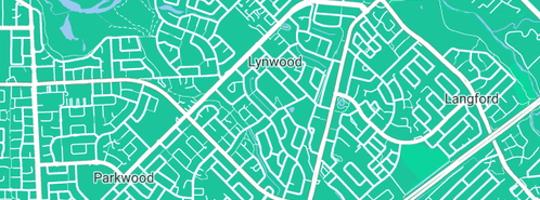 Map showing the location of Assorted Matting in Lynwood, WA 6147