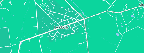 Map showing the location of Lyndoch Public Library in Lyndoch, SA 5351