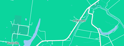 Map showing the location of Owen's Firewood in Lynford, QLD 4342