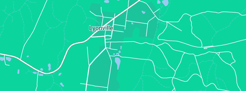 Map showing the location of Nic Hamilton in Lyonville, VIC 3461