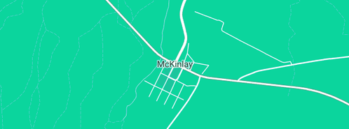 Map showing the location of McKinlay Roadhouse in Mckinlay, QLD 4823
