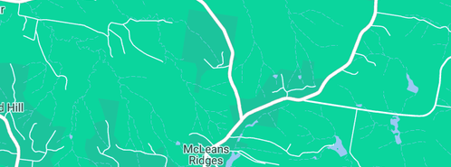 Map showing the location of Mike McNeill in Mcleans Ridges, NSW 2480