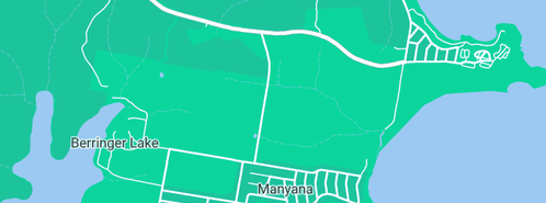 Map showing the location of Manyana Landscaping & Paving in Manyana, NSW 2539