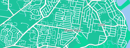 Map showing the location of Brian Gough & Associates in Manly West, QLD 4179