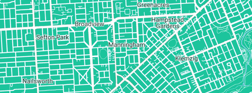 Map showing the location of Rankin Floor Sanding & Polishing in Manningham, SA 5086