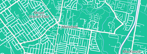 Map showing the location of Excel Air Conditioning in Mansfield, QLD 4122