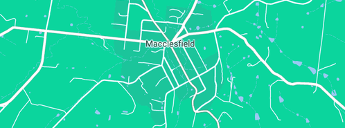 Map showing the location of Macclesfield Agricultural Contracting in Macclesfield, SA 5153