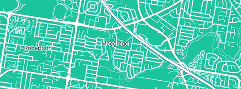 Map showing the location of A AANS in Macgregor, QLD 4109