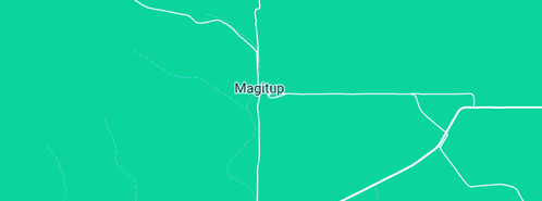 Map showing the location of Wellard & Wellard in Magitup, WA 6338