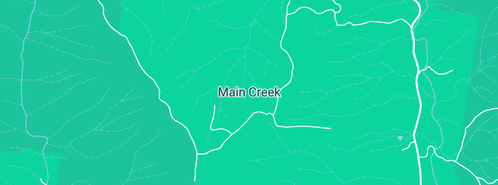Map showing the location of Carawirry Cabins in Main Creek, NSW 2420