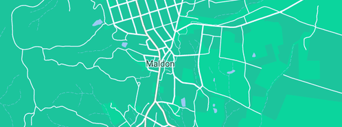 Map showing the location of Bendigo Bank Maldon in Maldon, VIC 3463